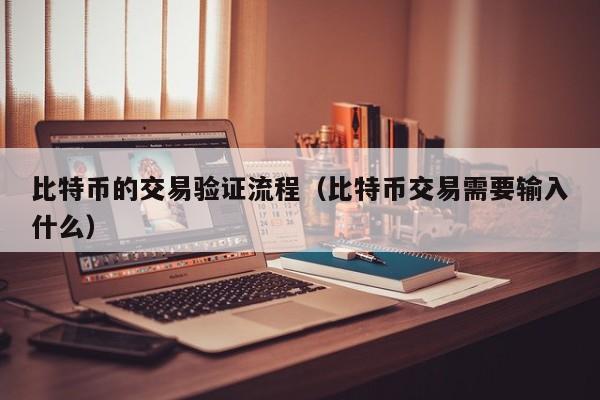 比特币的交易验证流程(比特币交易需要输入什么)